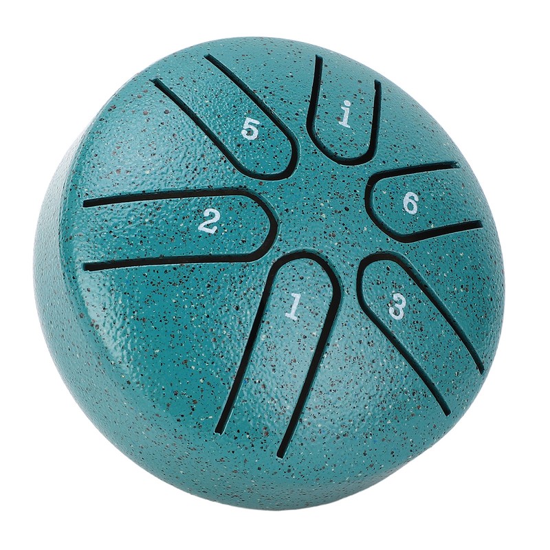 Mini Steel Tongue Drum 3 Inch 6 Notes Worry Free