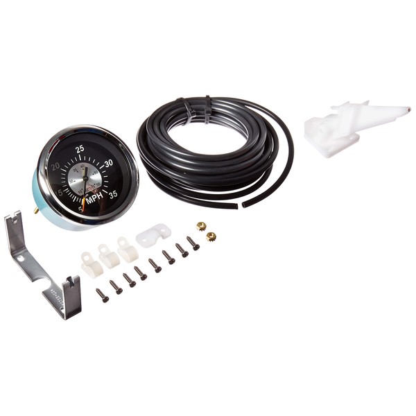 Sierra International 67283P Sterling 0 to 35 Mph Dial Range Scratch & Fog Resistant Speedometer Kit, 3", Black
