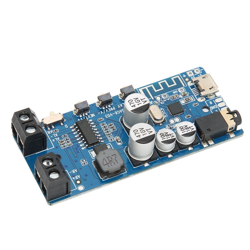 2 Channels Bluetooth 5.0 Stereo Power Amplifier Board Bluetooth Vocal