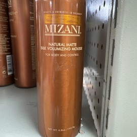Mizani Natural Matte Silk Volumizing Mousse For Body And Control 6.8 Ounces