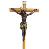 BHEII Cristo Negro de Esquipulas en Santa Cruz 12" Tall