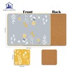 Placemats and Coasters Set – 8-Piece (4+4) Heat-Resistant, Waterproof, Non-Slip