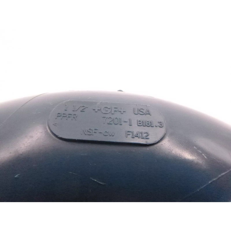 +GF+ 1-1/2" Fusion PPFR P-Trap With Fast Lock 50PSI Blue