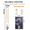 Dimmable 8W T10 LED Bulbs, Warm White 2700K, 8.9inch Long