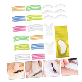 NOLITOY 1set Eyelash Mat Suit Eyelash Shield Pad The Lash Tool Perming Eyelash Pad Eyelash Extension Tool Lash Lift Rods Eyelash Perm Kit Natural Eyelash Curling Kit