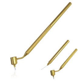 YAFIYGI Fine Line Paint Pen Applicator Fluid Writer Tool for Automotive Touch-Up Chip Repair Precision 0.5mm Tip for Scratch Car Touchup Durable Brass Construction