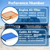 Engine Air Filter & Blue Cabin Air Filter BK2Z19N619A CK4Z9601A