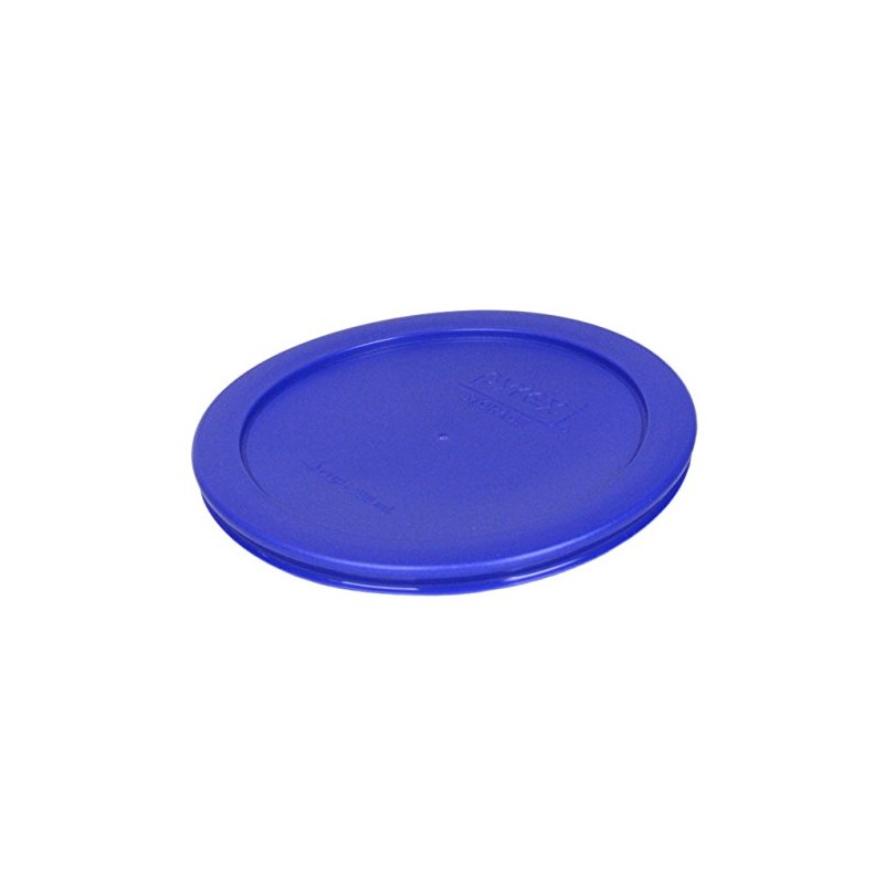 Pyrex 7201-PC 4-Cup Cadet Blue Food Storage Replacement Lid (3-Pack)