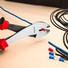 LEONTOOL Wire Crimping Tool with Cutter 8-Inch Electrical Pliers Terminal