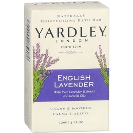 Yardley English Lavender Bar Soap 4.25 Oz By Yardley SKU-PAS964823 by None
