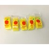 12510 (1.25"X1") Yellow Color Apple Brand Bags Mini ZipLock Baggies,