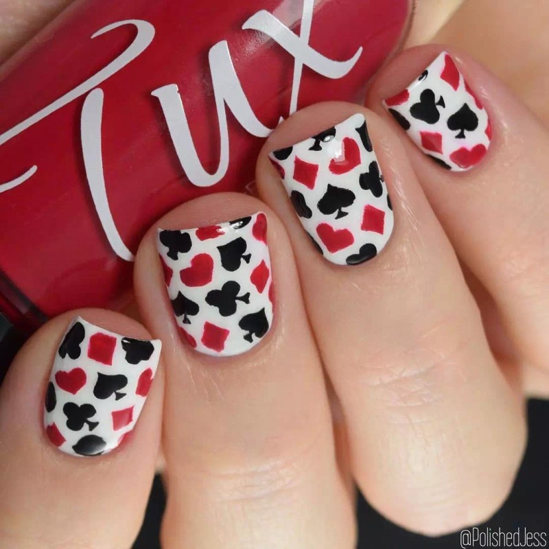 Whats Up Nails Playing Cards Stencils for Nails, Nail Stencils,