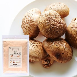 Hakuya Shiitake Mushrooms, Made in Japan, Shiitake Mushrooms, 100% Dried, Dried, Shiitake Mushrooms, Powder, 4.6 oz (130 g) (1)