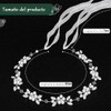 Mythya Bandas para el Cabello de Las Cristal Flores, Accesorios