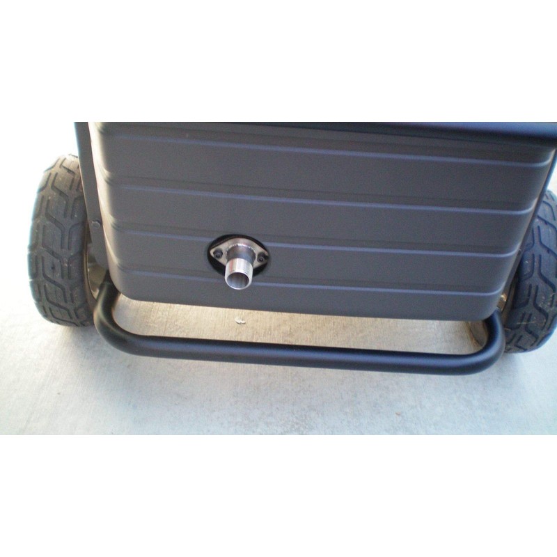 GenExhaust compatible with Honda EU6500iS/EU7000iS Generator 1-1/2" steel exhaust extension