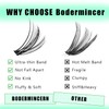 Bodermincer Lash Extension 240pcs D Curl 20D Cluster Individual Cluster