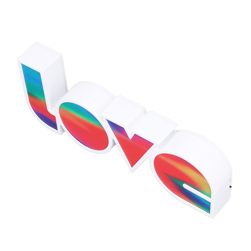 Love Letter Night Light Hangable Decorative Desktop LED Neon Lamp