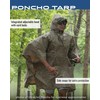 FROGG TOGGS Standard Waterproof Breathable Poncho Tarp, Army Green