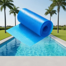 Sunrise Solar Pool Cover 28 X 14 Ft 16 Mil Rectangle Inground Swimming Pool Solar Blanket For Water HeatingThickness: 16 mil, Size: Size 28 x 14 ft