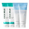 2 Cica Mild Cleansing Foams + 2 Hyaluronic Acid Cleansing Foams / 시카 마일드 클렌징폼 2개+히알루론산 클렌징폼 2개