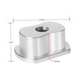 Vntebozd Aluminum Tailgate Hinge Bushing Fit for 2007-2021 Toyota Tundra Rear Tail Gate Left Driver Side