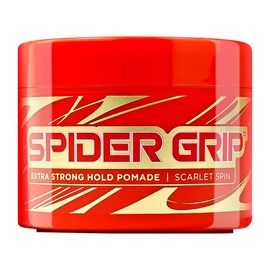 Style Factor Spider Grip Extra Strong Hold Pomade 5 oz - for Men and Women Castor Oil and Biotin for High Shine and Healthy, Long-Lasting Control for Braids, Locs, Twists and Retwists