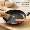 Dish Sponges Kitchen Scrubber - 6 Pack Non Scratch Steel