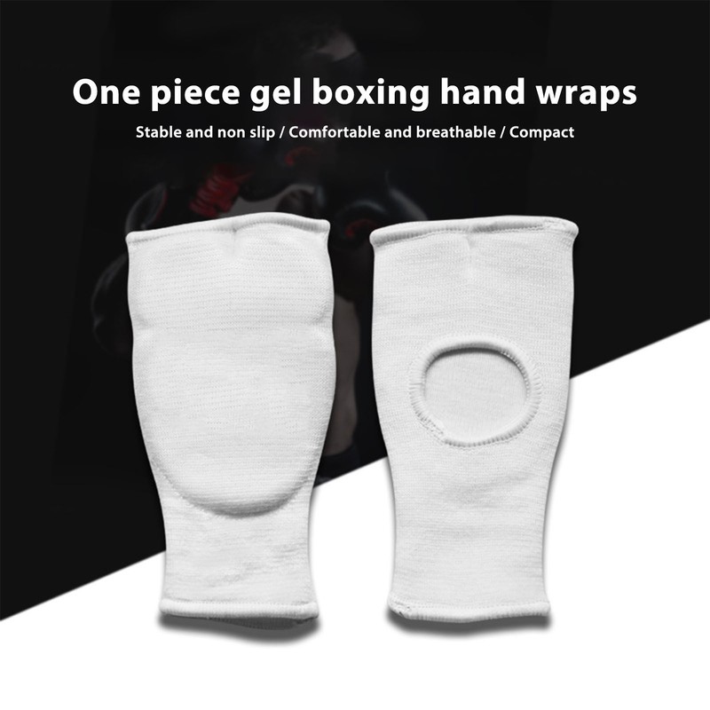 Boxing Gloves Hand Wraps Nylon Gel Anti Slip Half Finger
