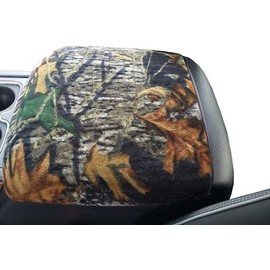 Car Console Covers Plus Made in USA Designed for Jeep Wagoneer & Grand Wagoneer 2022-2024 Fleece Center Console Cover for Both Front & Back Seat Consoles Mossy Oak