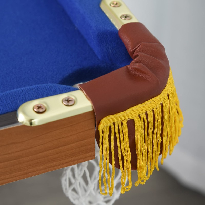 Soozier 55" Portable Folding Billiards Table Game Pool Table for