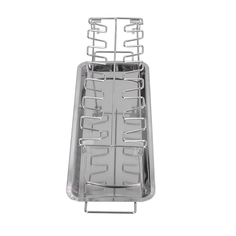 Chicken Wing Leg Rack Stainless Steel Foldable BBQ Rack Portable