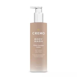 Cremo Skin Moisturizing White Jasmine Amber Women's Body Wash, Notes of White Jasmi...