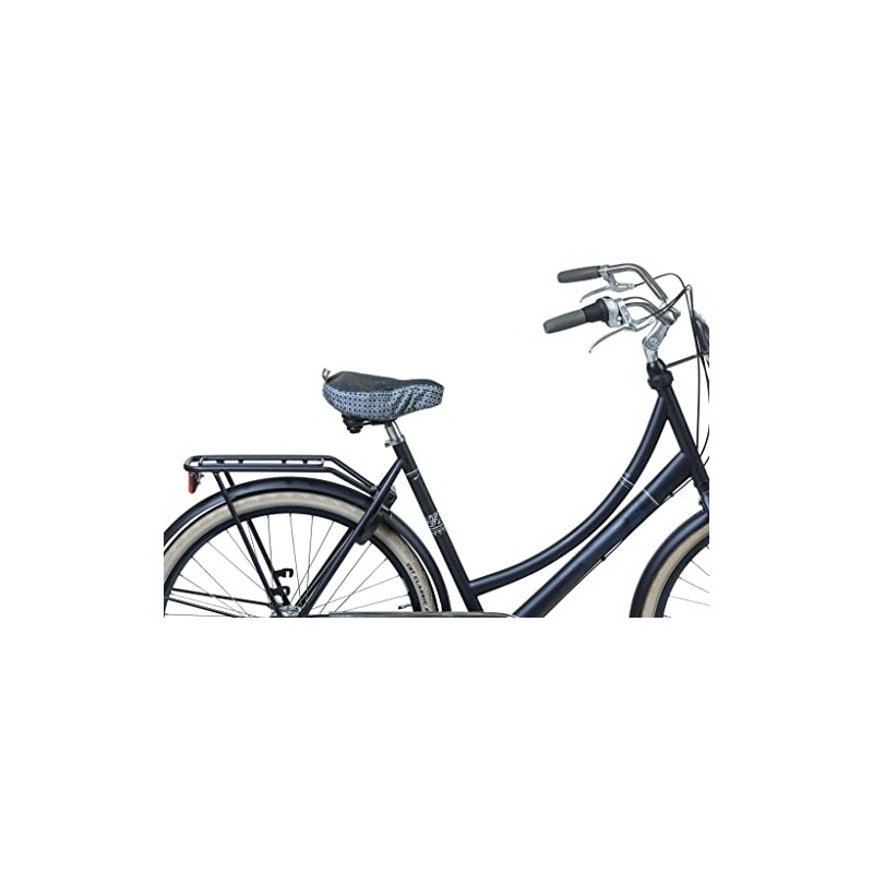 Basil Unisex - Adult Boheme Saddle Cover, Steel, One Size