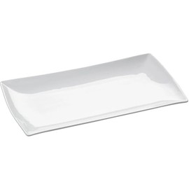 Maxwell & Williams JX250031 East meets West Platte, Servierplatte, eckig, 20 x 11 cm in Geschenkbox, Porzellan