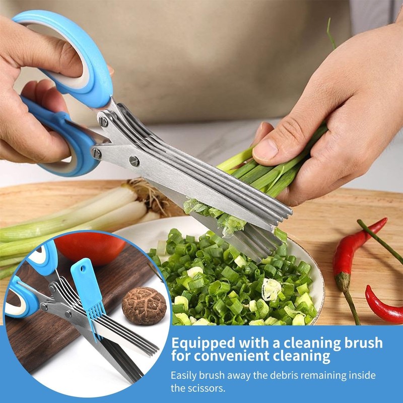 GDFHBD 1 Piece Kitchen Scissors And 1 Piece Fruit And