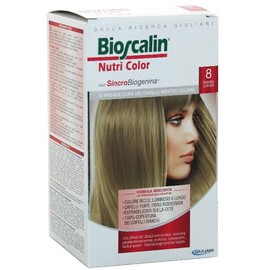 Bioscalin nutri color hair dye n.8 light blonde
