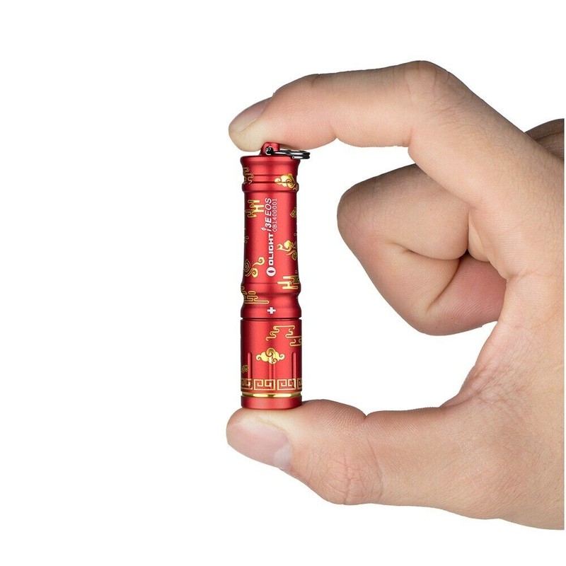 Olight I3E EOS Auspicious Clouds EDC Keychain Waterproof LED Flashlight,