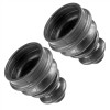Caltric 2 Front Axle Inner CV Boot Kit fits Polaris