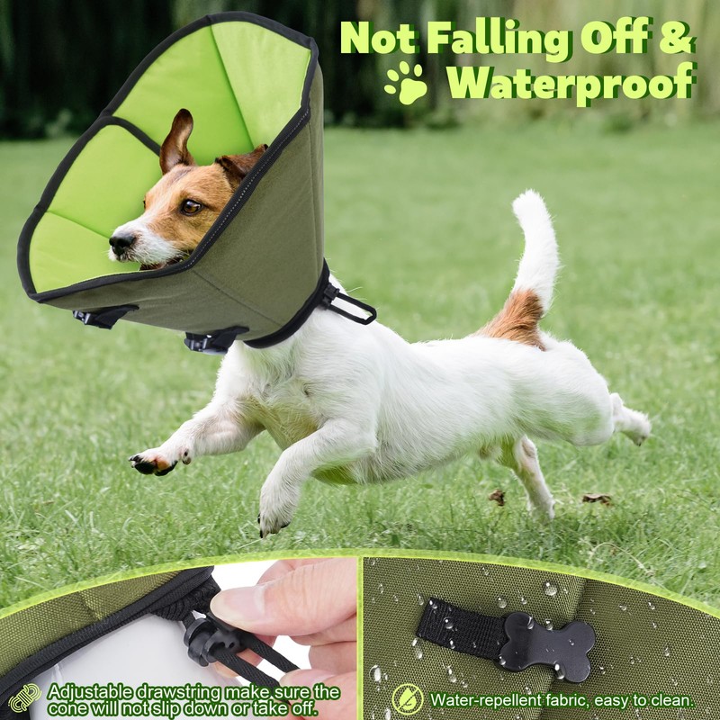 Soft Dog Cone After Surgery: Comfortable Dog Cones Collar for