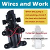 DIANQI Sprayer Pump - 12v DC 70W 0.9MPA 130psi Home