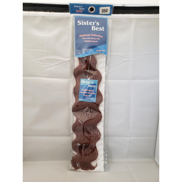 Sisters Best Platinum Collection Deep Wavy Bulk Human Synthetic Hair
