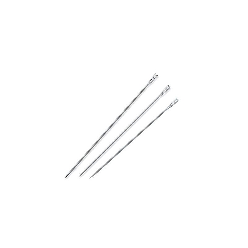 Dritz 672 Easy Threading Hand Needles, Nickel (6-Count)