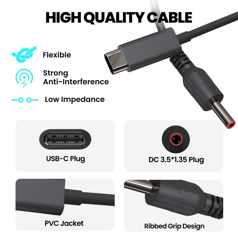 Power Cable for Starlink Router Mini, 3.28FT (1M) USB-C to