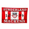 Sunderland Mackems 5x3 ft Football Flag – Retro Club Crest