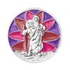 Fritz Cox® Car Medal Christopher 'Fleur' in Purple/Red
