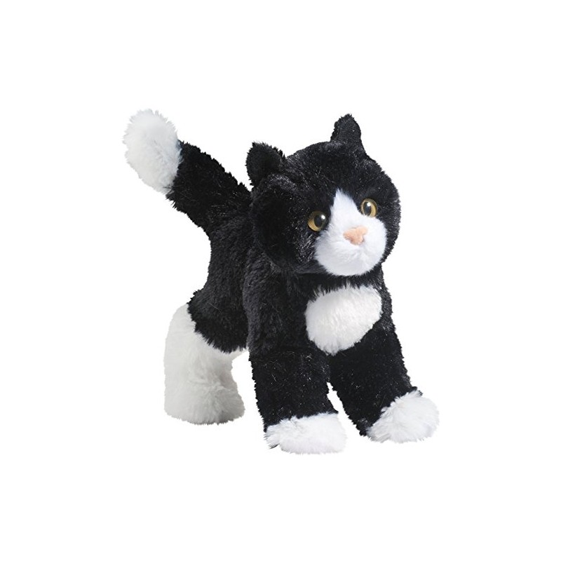 Douglas Snippy Black & White Cat Plush Stuffed Animal
