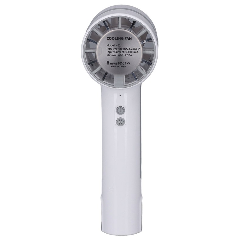 Handheld Cooling Fan USB Rechargeable Semiconductor Refrigeration Hand Fan with