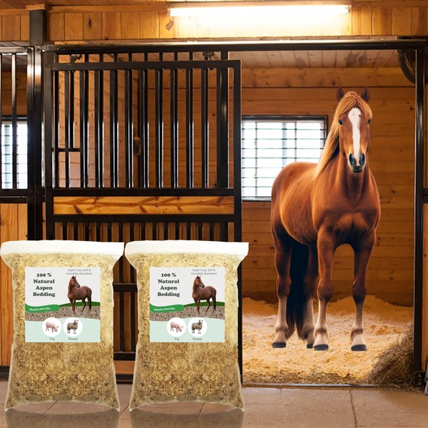 Greaton, Premium Natural Pine Animal Bedding – Dust-Free, Soft Shavings,