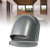 304 Stainless Steel Exhaust Hood Weatherproof Round Ventilation Grill Range