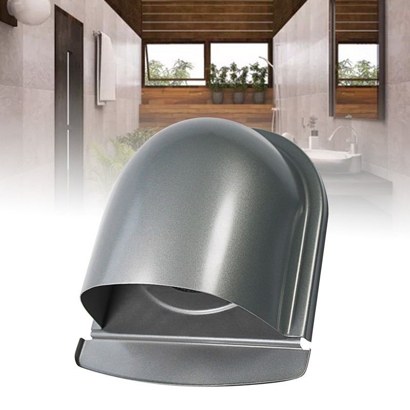 304 Stainless Steel Exhaust Hood Weatherproof Round Ventilation Grill Range